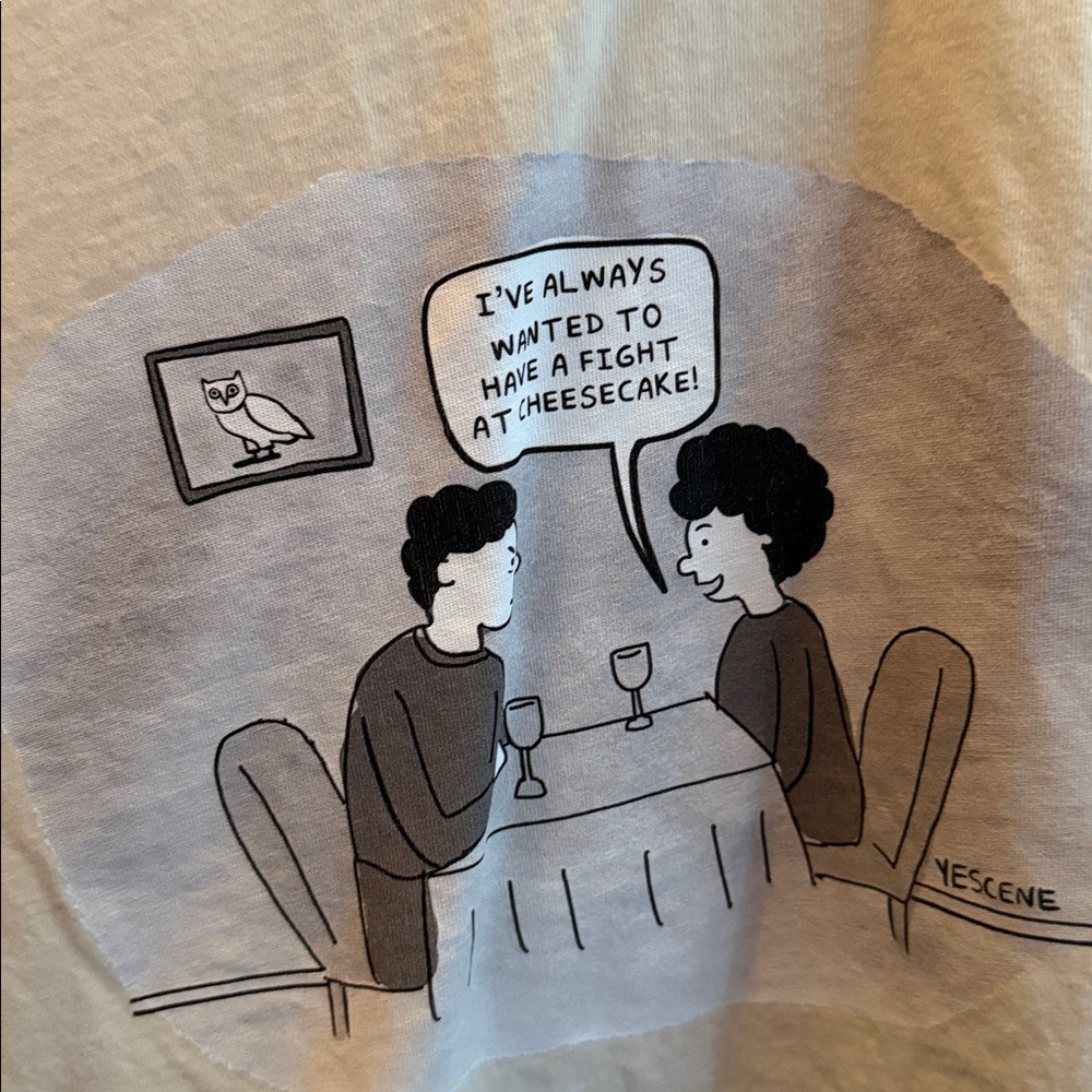 OVO Tee with Cartoon print